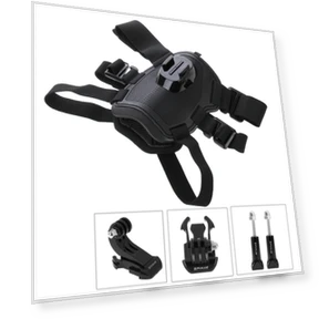 Adjustable Chest Strap Mount for Action Cameras — Cameras & Monitors, PULUZ
