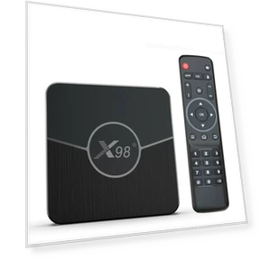 TV Box Android 11 Quad Core — Streaming Devices, X98