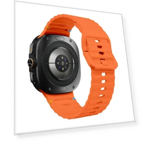 Wave Stitching Silicone Strap — Smartwatch Straps, Kalebol