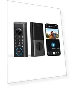 3-in-1 Camera+Doorbell+Fingerprint Keyless Entry Door Lock — Biometric Security, eufy Security