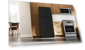 30" W Top Freezer Refrigerator — Mini Fridges, Kenmore