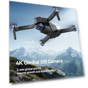 4K Camera Drone with Gimbal & EIS — Drones, Ruko
