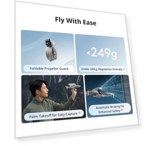 Flip Fly More Combo With RC 2 Screen Remote Controller — Drones, DJI