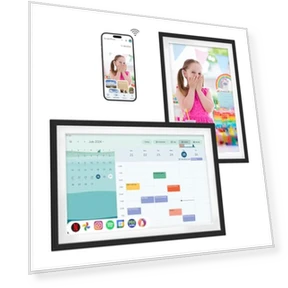 Smart Digital Calendar and Picture Frame — Digital Frames, Changing