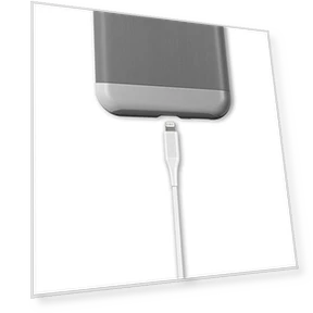 USB-A to Lightning Charger Cable — Lightning, Amazon Basics