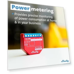 WiFi Smart Relay Switch with Power Metering Function — Smart Home Security, Allterco Robotics EOOD