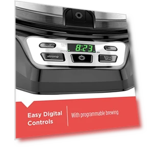 12-Cup Programmable Coffeemaker — Coffee Makers, BLACK+DECKER