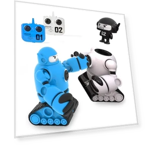 Remote Control Battle Robots — Interactive Figures & Robots, Sharper Image