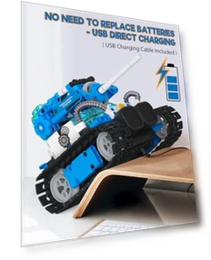 STEM Robot Building Toys — Interactive Figures & Robots, Opmind