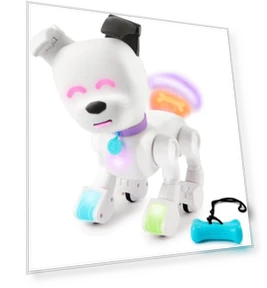Interactive Robot Dog with Colorful LED Lights — Cameras & Monitors, WowWee