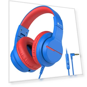Kids Headphones for School Travel — Over-Ear Headphones, iClever