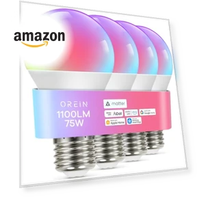 Matter Smart Light Bulb — LED, OREiN