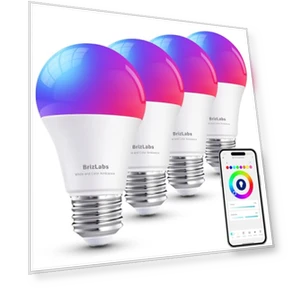 Smart Light Bulb — LED, BrizLabs