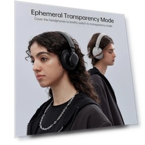 Active Noise Cancelling Headphones — Over-Ear Headphones, FINGERTIME