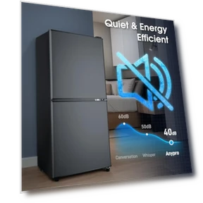 Fridge with Bottom Freezer and Drawer — Mini Fridges, Anypro