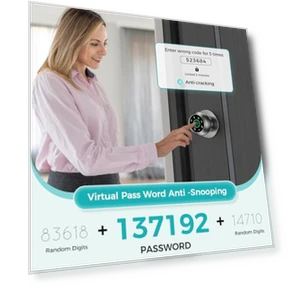Smart Door Knob Lock — Electromagnetic Security Locks, HEI LIANG