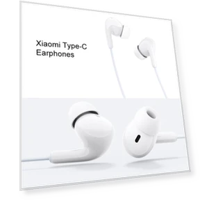 टाइप-सी इंटरफेस इन-ईयर वायर्ड इयरफोन — कान में लगने वाले हेडफ़ोन, Xiaomi