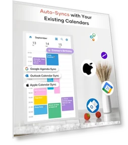 Digital Calendar Wall Touch Screen — Digital Planners, Cozyla Mate