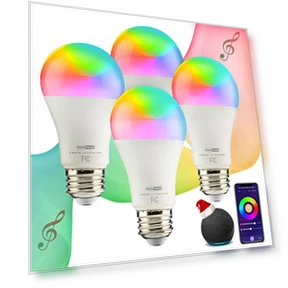 Smart Light Bulbs — LED, Homevenus