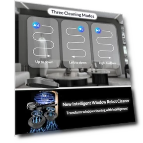 Smart Window Cleaning Robot — Smart Cleaning Robots, Augensterm