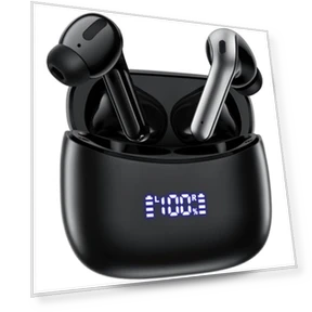 Bluetooth Headphones with LED Display — Audio Gear, ZINGBIRD