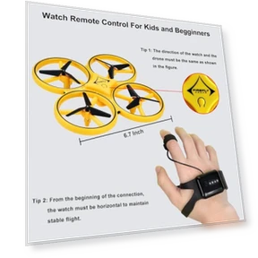 Hand Controlled Drone for Kids — Drones, Generic