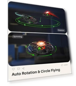 Mini Drone with LED Light — Drones, Syma