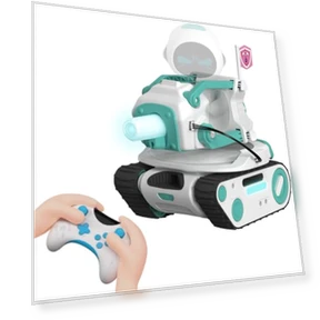 RC Battle Tank for Eilik Robots — Interactive Figures & Robots, Energize Lab