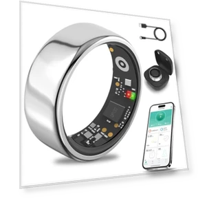 Smart Health & Fitness Ring — Smart Rings, Hivisuals