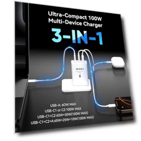 100W USB C Charger Block with 10 FT Type C Cable — Charging Solutions, Shenzhen Xihuida Electronics Co., Ltd.