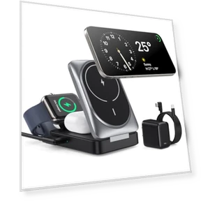 3-in-1 Wireless Charger Charging Station — Chargers & Adapters, Dongguan Yuanhaoxun Technology Co., Ltd.