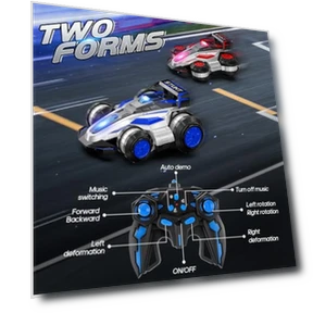 High-Speed Drift RC Stunt Deformation Car — Remote Control Cars, ZSYMIMRC