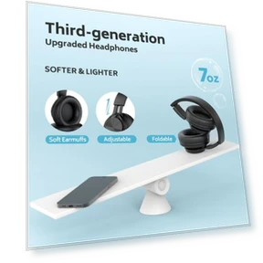 Wired Headphones 12-Pack Bulk for School Students Kids K-12 Classroom — Over-Ear Headphones, AILIHEN