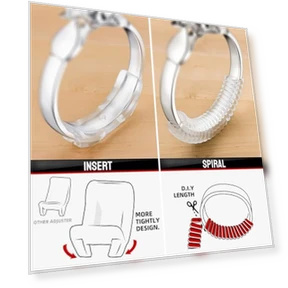 Silicone Ring Guards Invisible Ring Spacers Fitter — Enhancers, Omilly