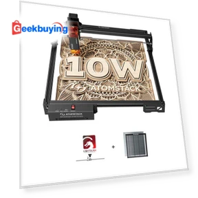 10W Laser Engraver with Laser Bed and Software License — Engraving Equipment & Accessories, ATOMSTACK