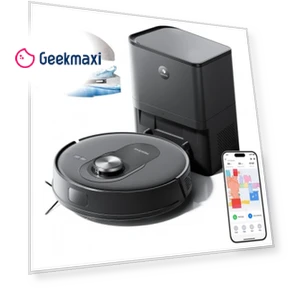Robot Vacuum and Mop Combo with Self-emptying Station — Smart Cleaning Robots, Proscenic