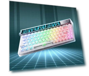 KT68 Smart Screen Wireless Bluetooth Gaming Keyboard — Gaming Keyboards, Youpin