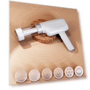 Rechargeable Smart Noodle Press with 6 Molds — Electric Pasta Makers