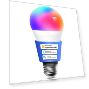 Smart RGB Color Light Bulb (2pcs Pack) E27 — LED