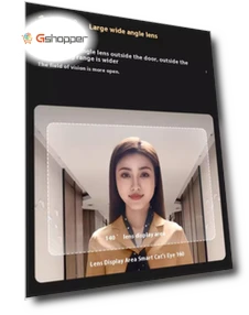 Smart Doorbell with Remote Monitoring and Night View — Smart Home Security, Xiaomi