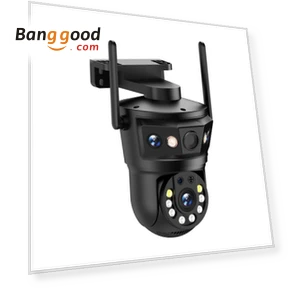 Three-Lens Wireless WIFI IP Camera — Security Cameras
