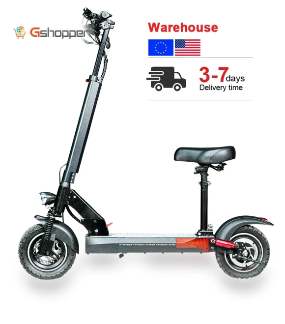 Foldable Electric Scooter with Seat — Push Scooters, Umeiqi