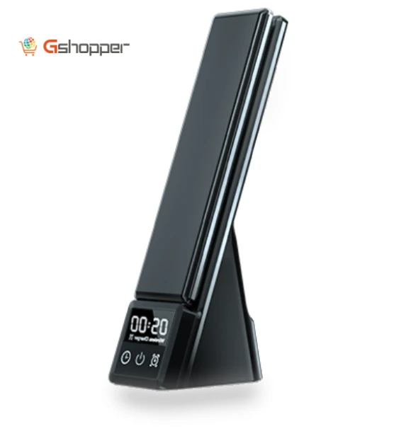 Folding Eye Protection Desk Lamp with Wireless Charger — Chargers