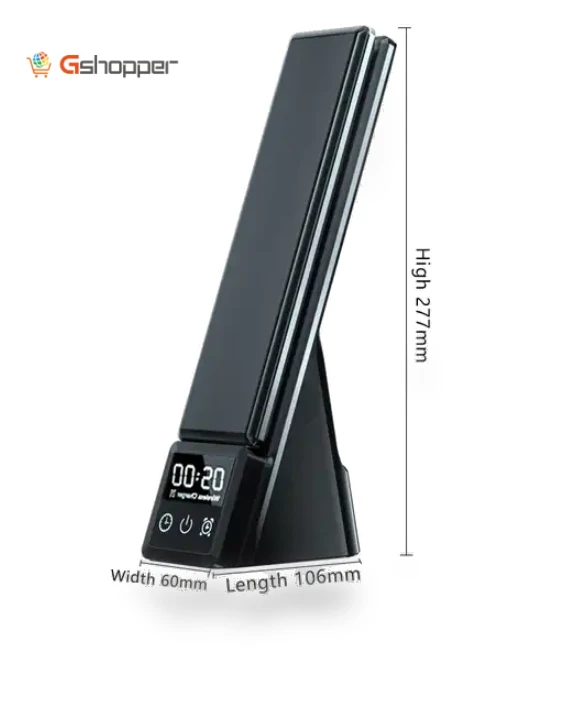 Folding Eye Protection Desk Lamp with Wireless Charger — Chargers