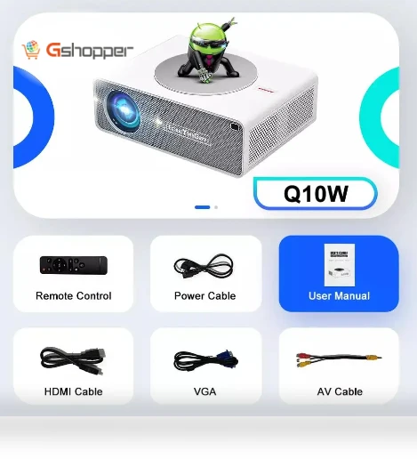 LED Projector Full HD Home Theater Cinema — Home Theater Projectors, TouYinger