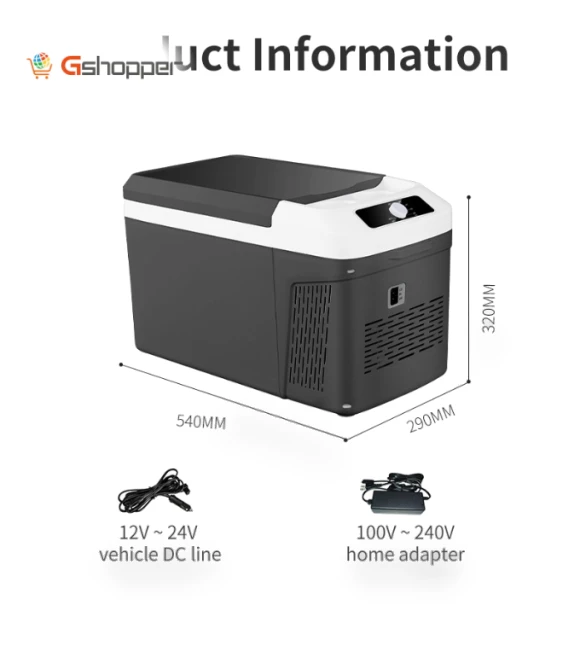 Car Refrigerator Compressor — Coolers & Fridges