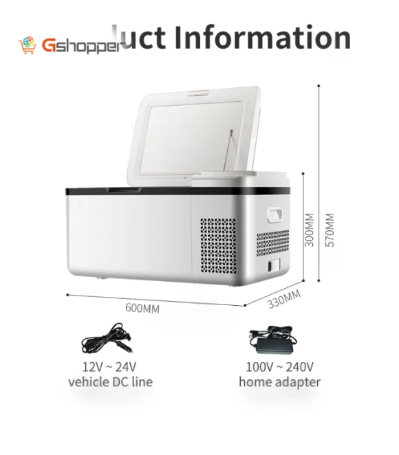 Car Refrigerator Compressor — Coolers & Fridges