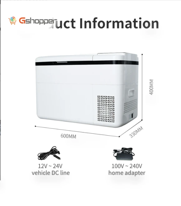 Car Refrigerator Compressor — Coolers & Fridges