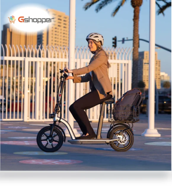 Eco Friendly Fat Tire Electric Scooter — Electric Self-Balancing Scooters, Hiboy