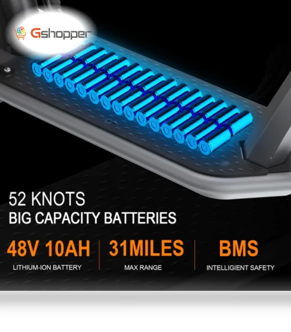 Eco Friendly Fat Tire Electric Scooter — Electric Self-Balancing Scooters, Hiboy